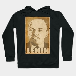 Vladimir Lenin Propaganda Poster Pop Art Hoodie